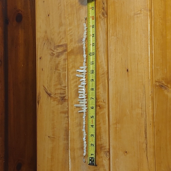 💚MOTHER OF PEARL CHOKER NECKLACE - Picture 4 of 5